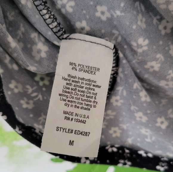 Drawstring Floral Mini Skirt - Picture 4 of 7